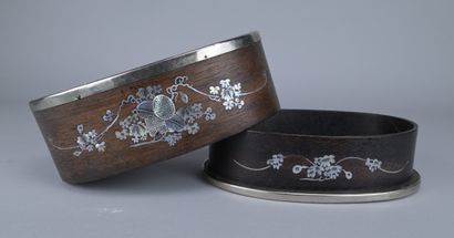 Vietnamese wooden and mother-of-pearl box,...