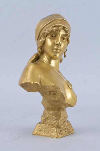 Emmanuel Villanis – Bronze Bust – 19th Century

A...