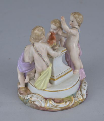 Meissen porcelain group, late 19th century

A...