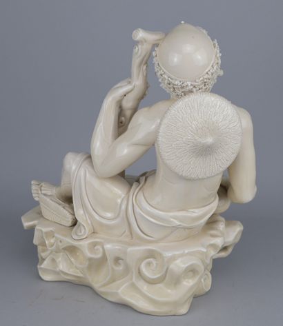 Li Tieguai in White China Porcelain

Chinese...