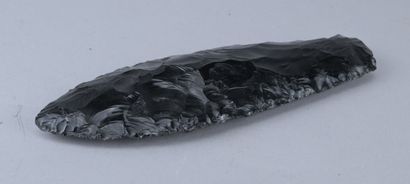 Carved Obsidian Spear Point

An elongated...