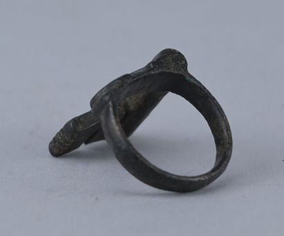 Roman bronze key ring, 1st–4th century

Roman...