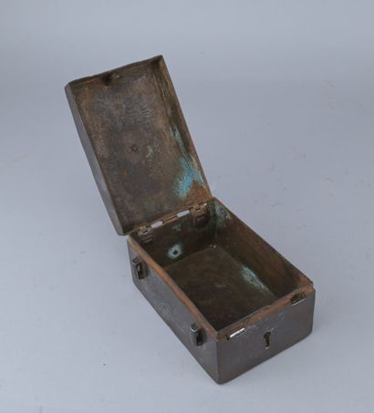 Wrought-iron chest, 17th century

A small...