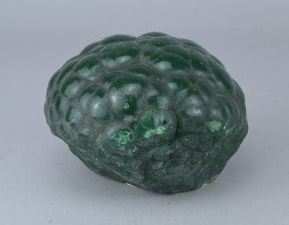 Polished botryoidal malachite, Katanga

A...