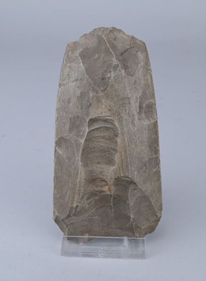 Prehistoric Chipped Stone Axe

An elongated...