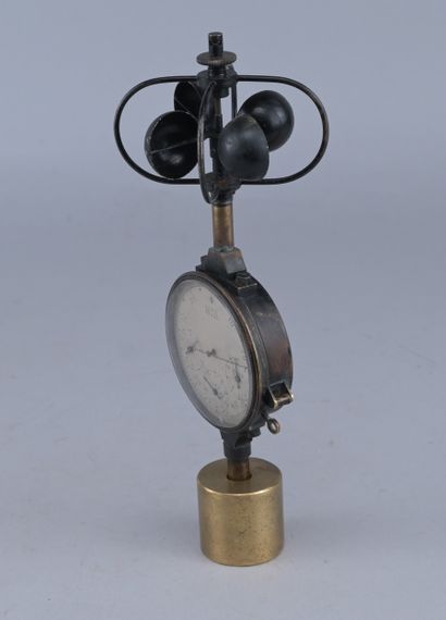 Mine anemometer with cups, circa 1900

Antique...