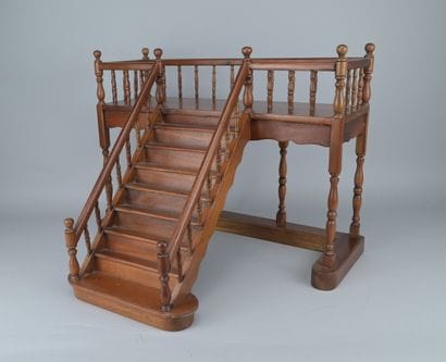 Miniature Master’s Staircase, Early 20th...