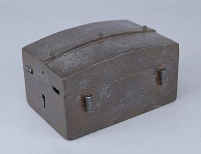 Wrought-iron chest, 17th century

A small...