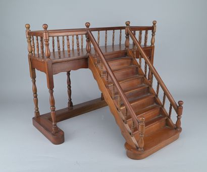 Miniature Master’s Staircase, Early 20th...