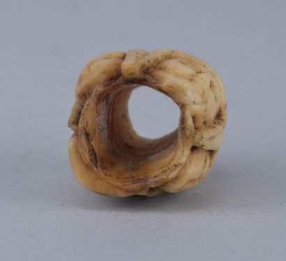Memento Mori Rosary Bead with Four Faces

A...