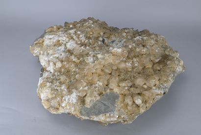 Large cluster of natural rock crystals

A...