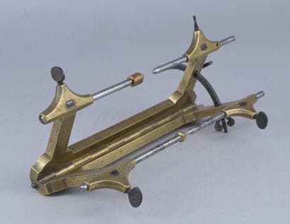 18th-century watchmaker’s marking tool

A...