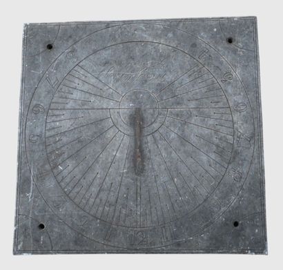 Slate Sundial, Antwerp, 19th century

A rare...