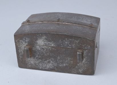 Wrought-iron chest, 17th century

A small...