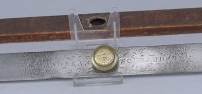 Large nautical ruler, signed and dated 1829

Large...