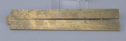 Cadot Proportion Compass, Paris 1740

Folding...