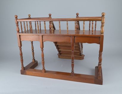 Miniature Master’s Staircase, Early 20th...