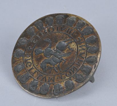 Bronze seal of Namur County, 19th century

An...