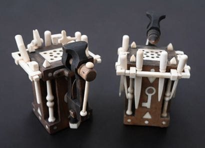 Miniature Blacksmith’s Workshop, Masterful...
