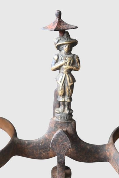 Napoleon III-era tobacco scale, 19th century

A...
