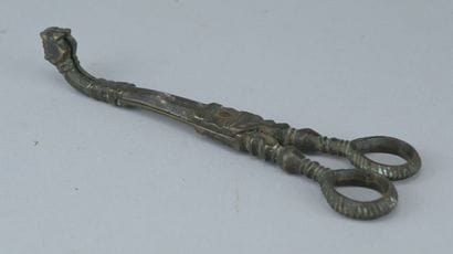 Bronze fire tongs, 17th century

Antique...