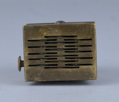 Scarifier (bloodletting lancet) made of brass...