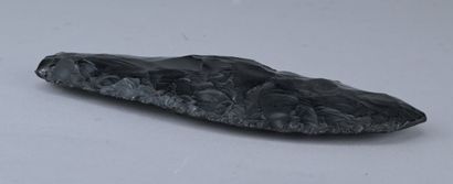 Carved Obsidian Spear Point

An elongated...