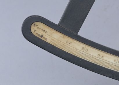 Ebony and Bone Octant, Messer London

19th-century...