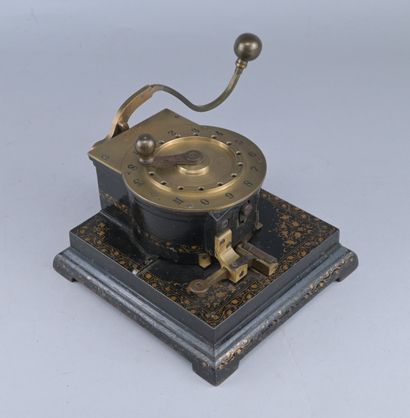 Baetes Check-Writing Machine, 19th century

Antique...