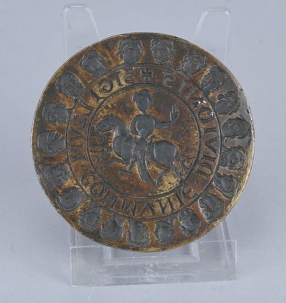 Bronze seal of Namur County, 19th century

An...