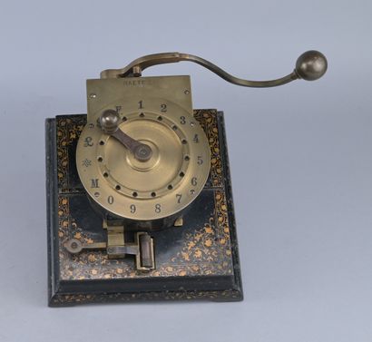 Baetes Check-Writing Machine, 19th century

Antique...