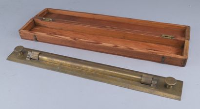 19th-century brass parallel ruler for cartography

A...