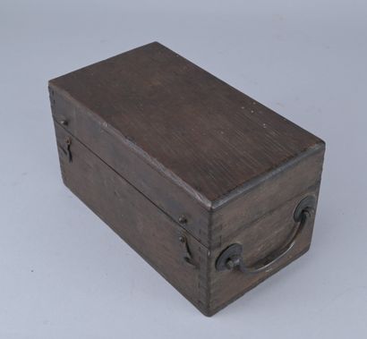 Brass Surveyor's Compass in Its Case

A brass...