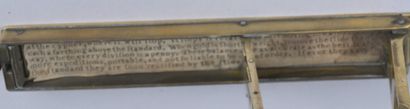 Folding brass coin scale by Butler

Portable...
