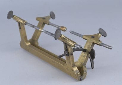 18th-century watchmaker’s marking tool

A...