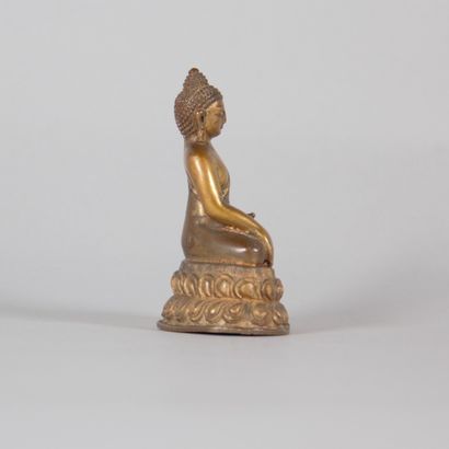 Gilded Bronze Buddha – Tibet, 19th century

A...
