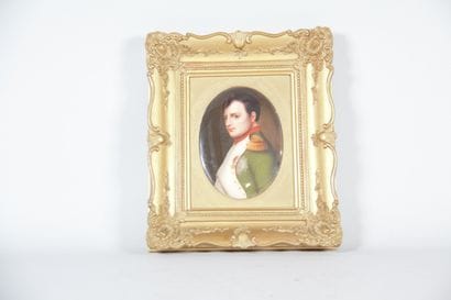 Miniature portrait of Napoleon I painted...