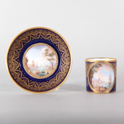 18th-Century Sèvres – Cup and Saucer, Louis...
