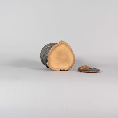 Orientalist Polychrome Terracotta Tobacco...
