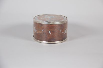 Vietnamese wooden and mother-of-pearl box,...