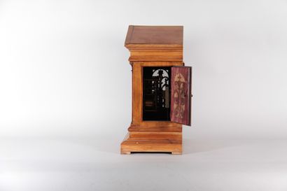Wooden Table Clock – Neoclassical Style –...