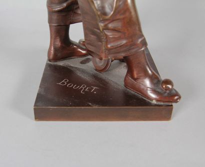 “Au clair de la lune” – Bronze sculpture...
