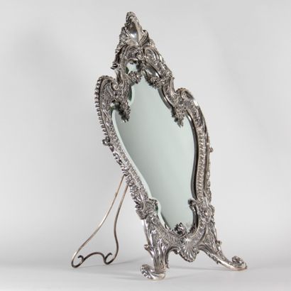 French Craftsmanship – Large Solid Silver...