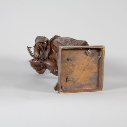 “Au clair de la lune” – Bronze sculpture...
