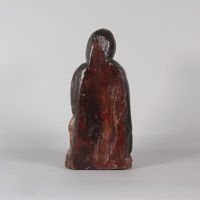 Pietà – Virgin of Mercy, carved polychrome...