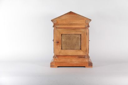 Wooden Table Clock – Neoclassical Style –...
