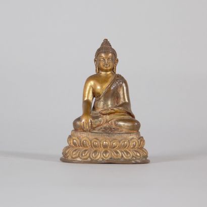 Gilded Bronze Buddha – Tibet, 19th century

A...