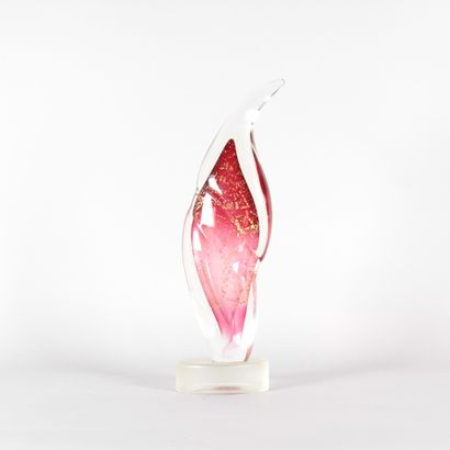 Alain Guillot (b. 1948) - Crystal sculpture...