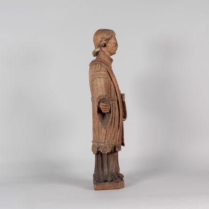 Saint Deacon, probably Saint Stephen – Carved...