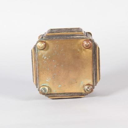 Bronze box decorated with mythological scenes...
